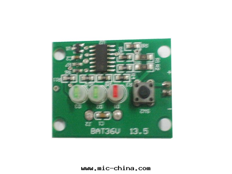 银魚36V锂電(diàn)池電(diàn)量(liàng)顯示闆技術(shù)規格書(shū)